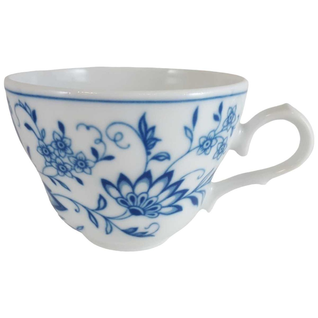 [4581374] Kaffeetasse Tasse Unterglasur Tirschenreuth Zwiebelmuster Echt Cobalt gebraucht - sehr gut