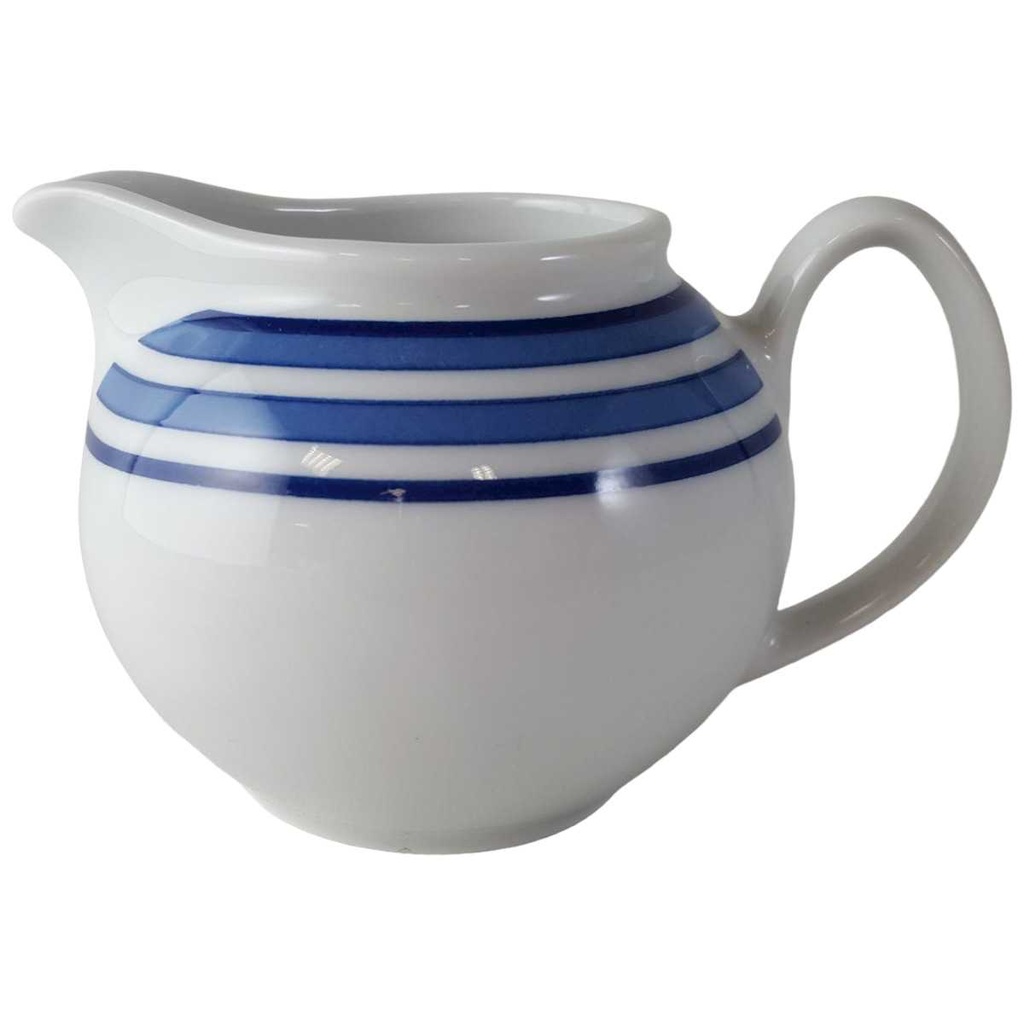 [45813754] Milchkännchen Marienbad Ingres Weiss Blaue Ringe gebraucht - sehr gut