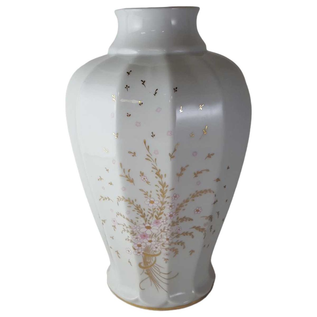 [45813755] Vase Dekorative 25 cm Gilde Blumen Rosa gebraucht - sehr gut