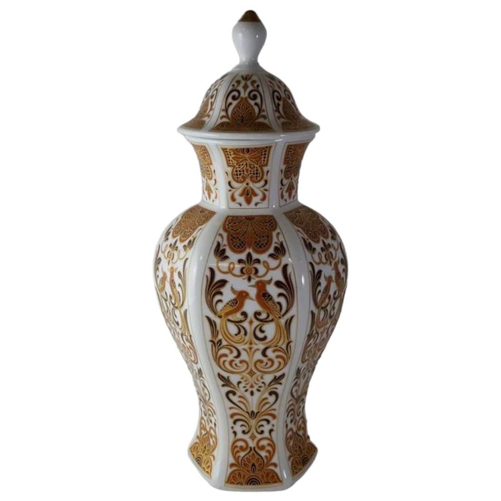[45813762] Deckelvase 32 cm Bareuther Waldsassen gebraucht - gut