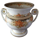 Vase 20,8 cm AK Kaiser Porzellan Princesse K.Nossek gebraucht - sehr gut