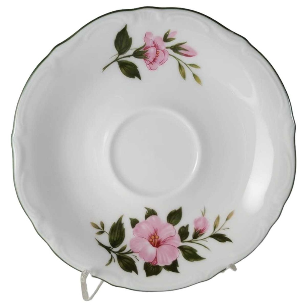 [45813788] Untertasse für Kaffee 14,9 cm Winterling Kirchenlamitz Wildrose gebraucht - gut