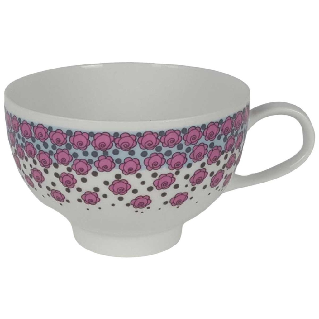 [458137985] Kaffeetasse Tasse Friesland Melitta Rom Röschendekor gebraucht - sehr gut