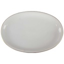 Fleischplatte Goldrand 39,2x26,4 cm Seltmann Weiden Sonstiges Elfenbein Beige gebraucht - akzeptabel