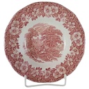 Suppenteller 22 cm Enoch Wedgwood Woodland Rot gebraucht - akzeptabel