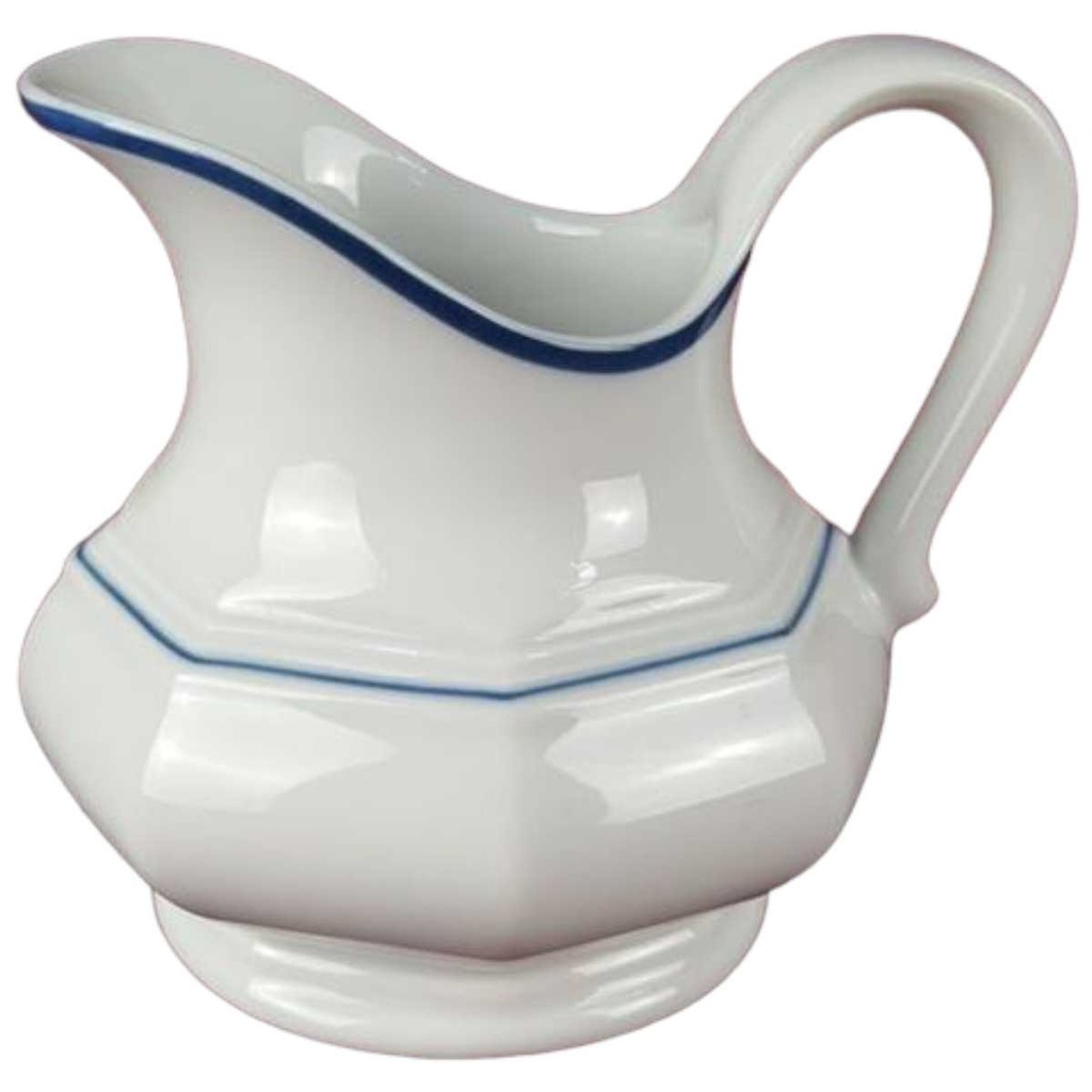 Milchkännchen Villeroy & Boch Gallo Leonardo Bistro Weiß Blau gebraucht - sehr gut