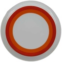 Kuchenteller Dessertteller 19,5 cm Winterling Marktleuthen Retro Rot Orange