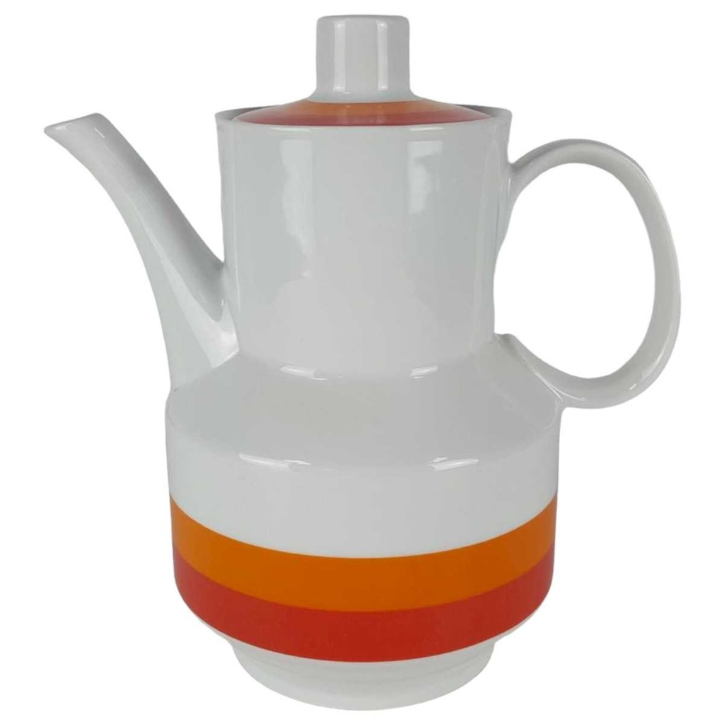 Kaffeekanne 1,5 L Winterling Marktleuthen Retro Rot Orange gebraucht - gut