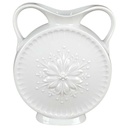Vase Blumenvase 16,2 cm Seltmann Weiden Weiß gebraucht - sehr gut