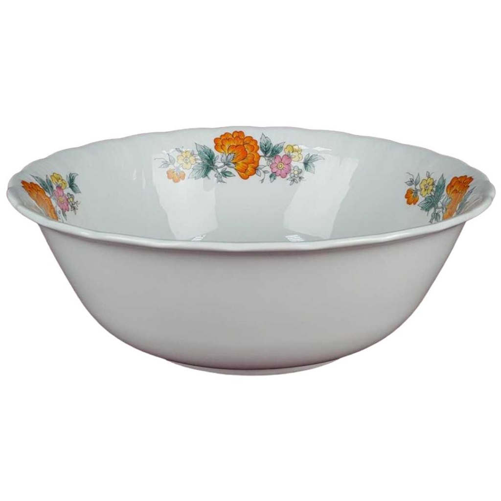 [458138256] Schüssel 21,2 cm Winterling Kirchenlamitz Blumendekor Blumen gebraucht - gut