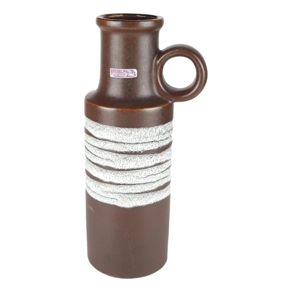 [458138259] Scheurich Keramik Fat Lava 401 - 28 Blumenvase H cm