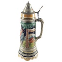Marzi & Remy MR Bierkrug Motivkrug mit Deckel Spieluhr Schiwago H 36 cm