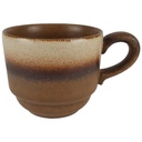 Kaffeetasse Tasse Gerz Dekor graubraun Gerzit braun gebraucht - gut