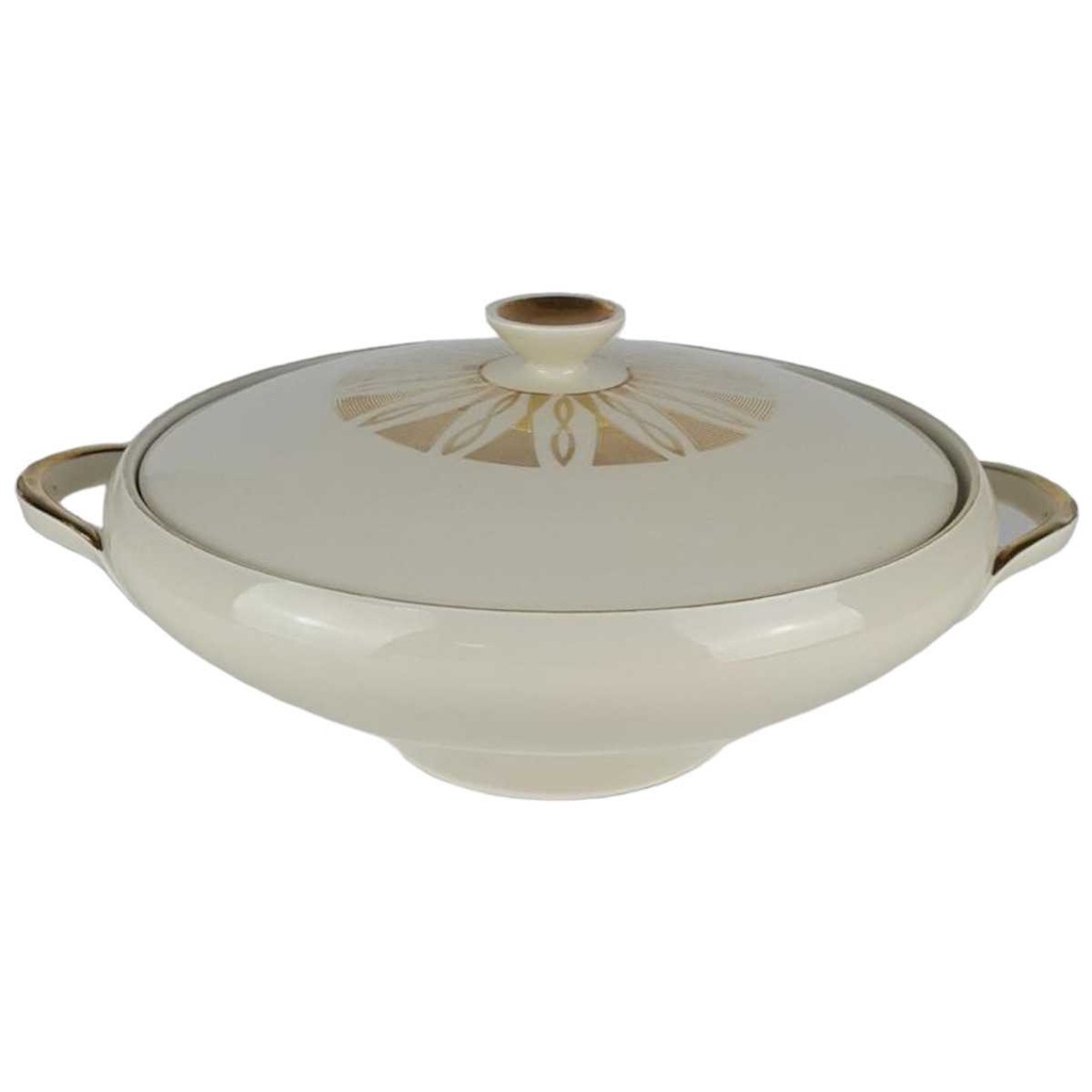 [458138290] Terrine Golddekor 1,4 L Tirschenreuth Form 975 gebraucht - gut
