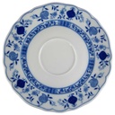 Untertasse für Suppe 17,3 cm Tirschenreuth Zwiebelmuster Echt Cobalt gebraucht - sehr gut