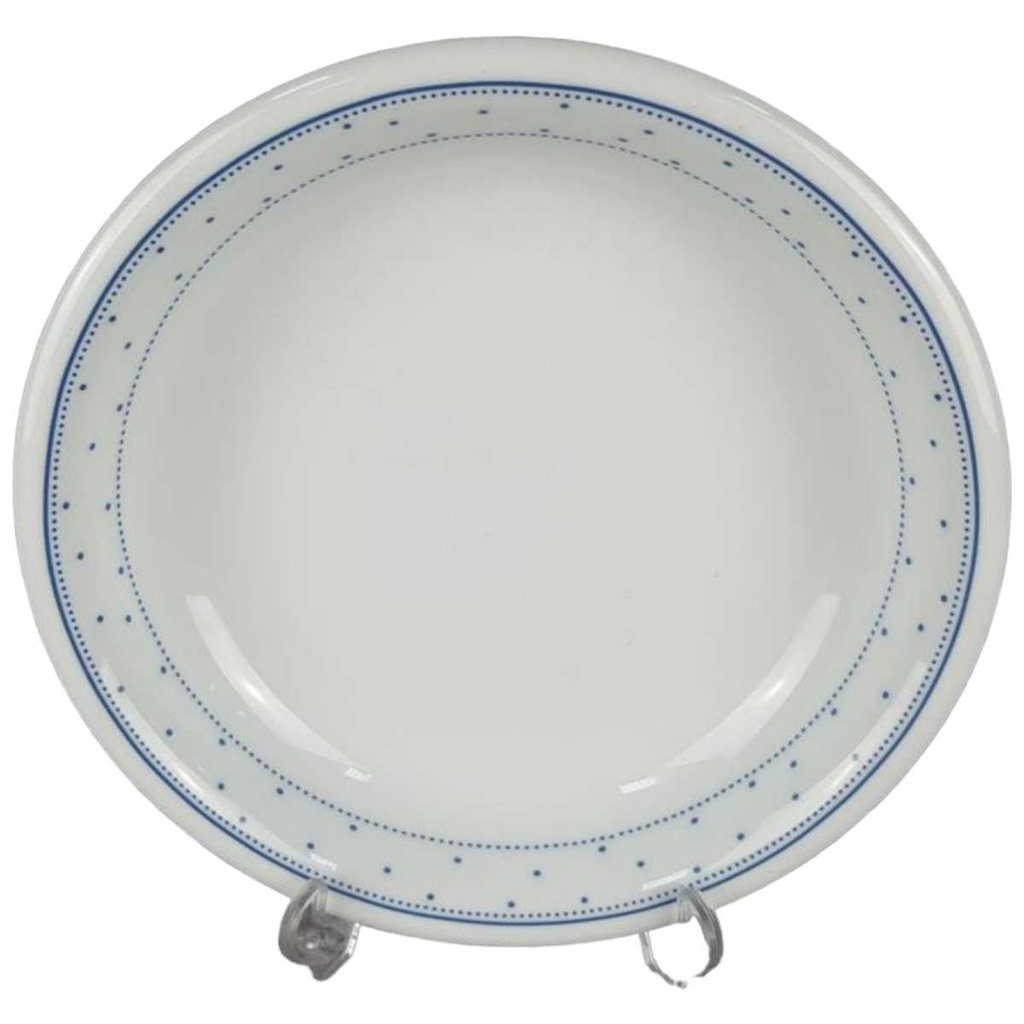 [458138407] Suppenteller 21 cm Arzberg Daily blaue Punkte Lagune gebraucht - akzeptabel