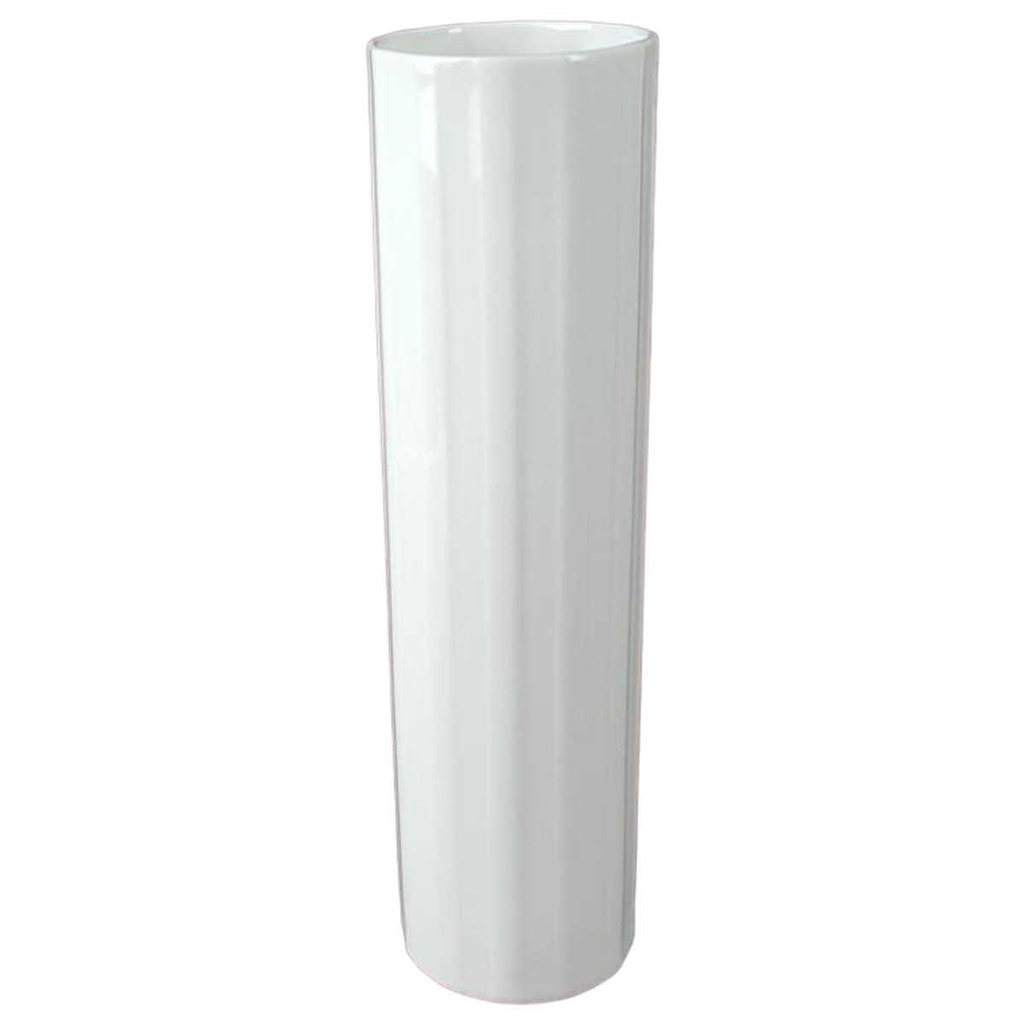 [458138455] Vase Blumenvase 23,4 cm Hutschenreuther Weiß gebraucht - gut