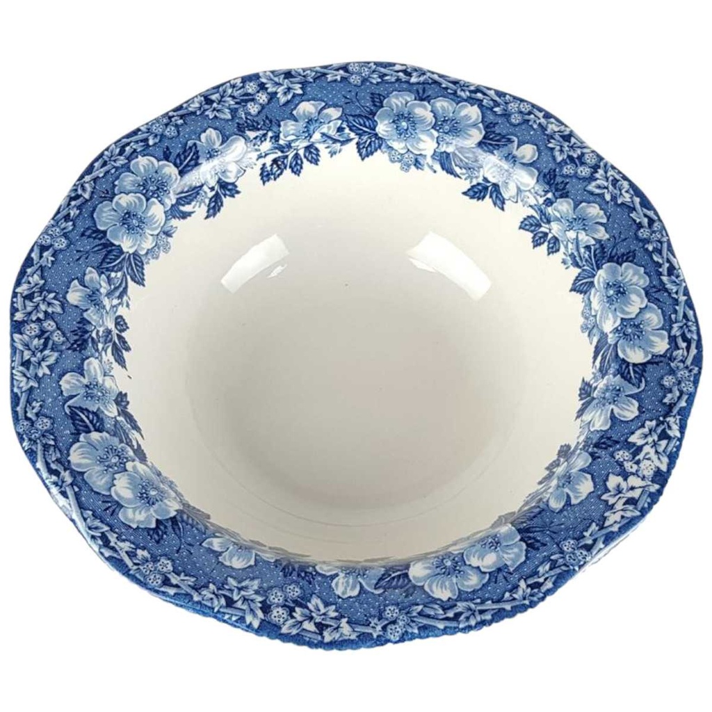 Schüssel 23,5 cm Enoch Wedgwood Woodland Blau gebraucht - gut