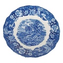 Untertasse für Tee/Kaffee 15 cm Palissy Thames River Scenes Blau gebraucht - gut