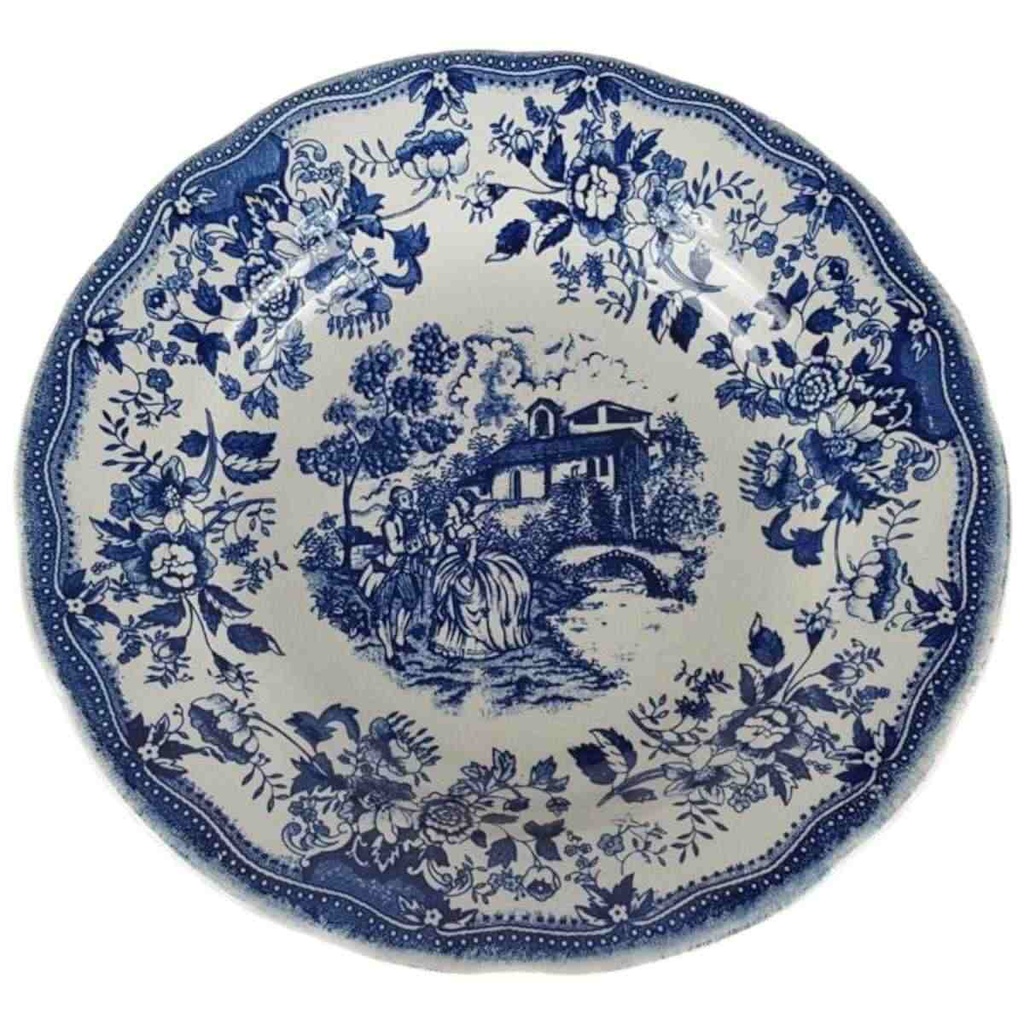 [458138505] Suppenteller 23,5 cm Fine Ware Blau gebraucht - gut