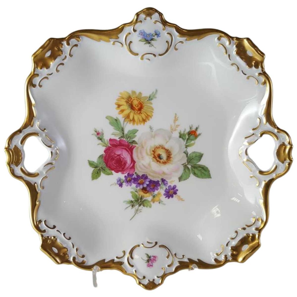 [45813852] Gebäckschale Kaiser Porzellan Alka Kunst Blumen gebraucht - neuwertig