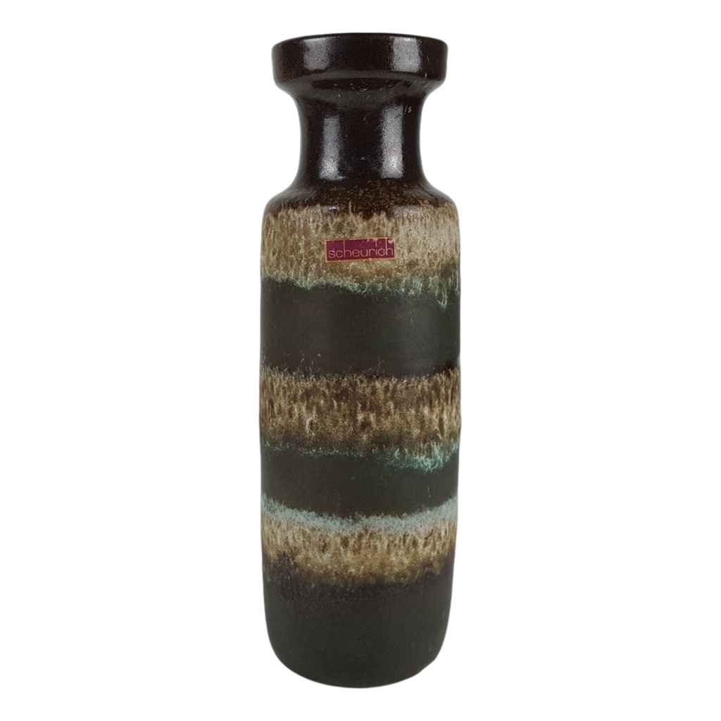 [458138539] Scheurich Keramik Vase 200 - 28 Fat Lava H cm