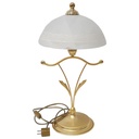 Viehweger Tischlampe Glasschirm max. 60 W H 58 cm