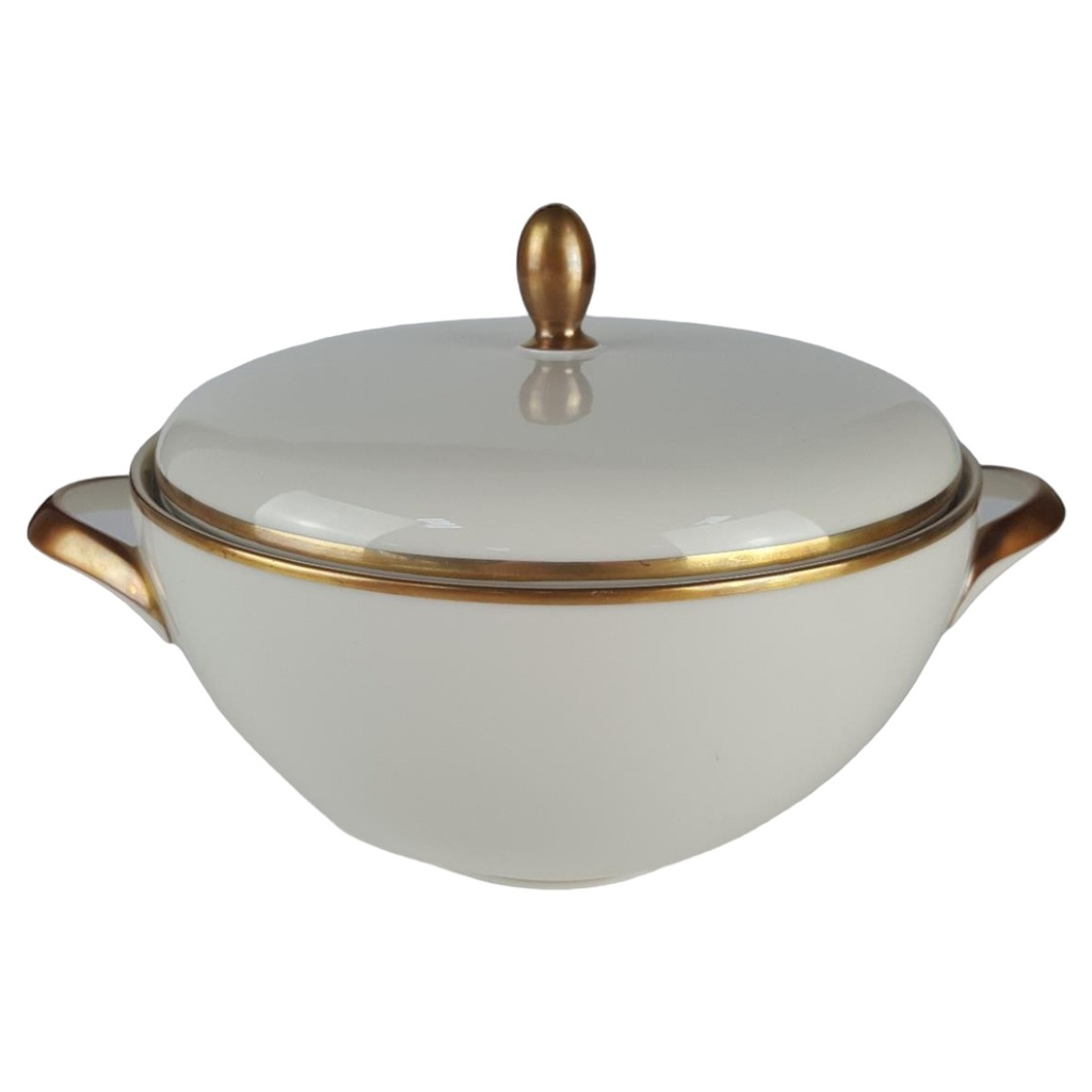 Eschenbach Elfenbein Goldrand Ragoutterrine 1,4 L