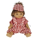 Paola Reina 1996 Kunststoff Puppe Junge H 19,5 cm