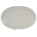 Scherzer Bavaria Goldrand Beilagenplatte Fleischplatte 33,5x22,6 cm