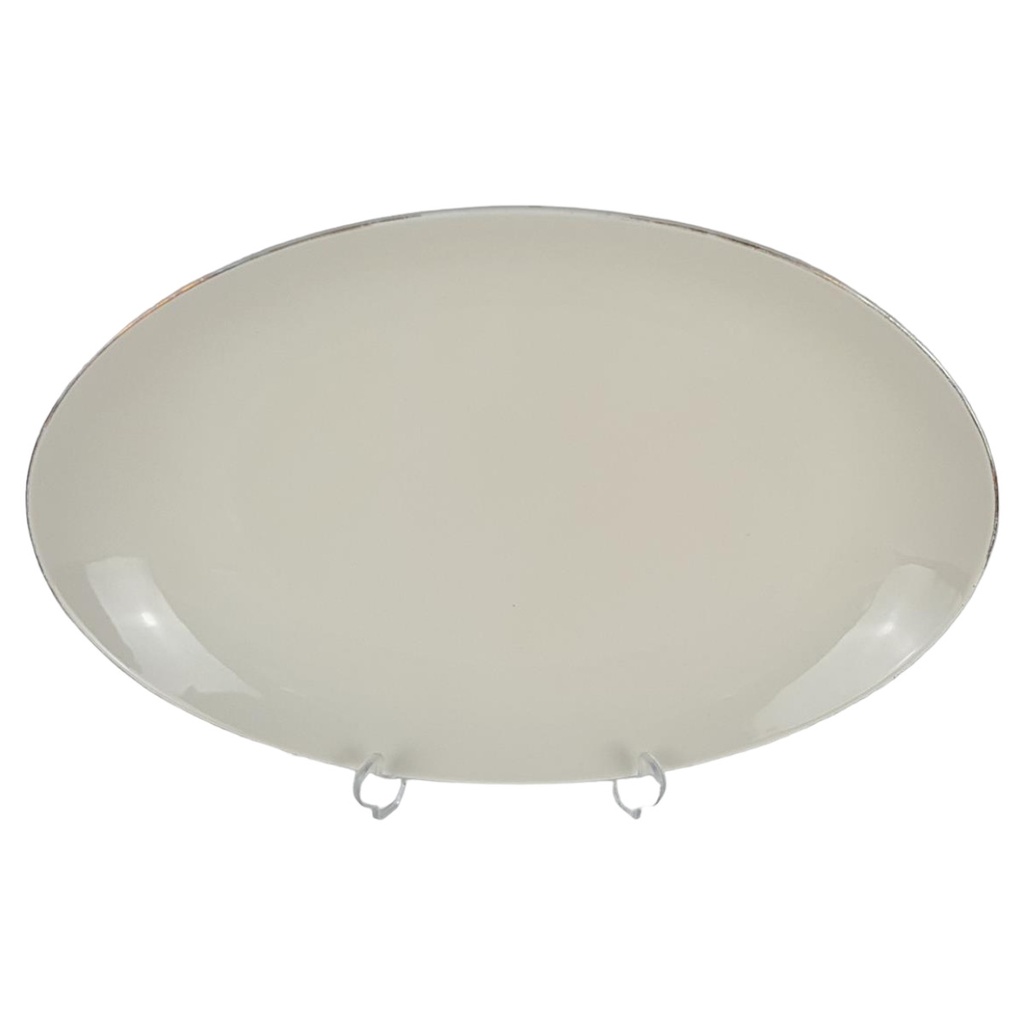 [458138615] Händel Bavaria Goldrand Beilagenplatte 33x22,8 cm