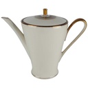 Kaffeekanne Goldrand 1,4 L Jaeger & Co PMR Elfenbein Beige gebraucht - gut