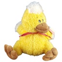 Toy Time Plüsch Ente sitzend H 21,7 cm