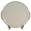 Hutschenreuther Selb Bavaria Juwel Tortenplatte Kuchenplatte Goldrand D 30 cm