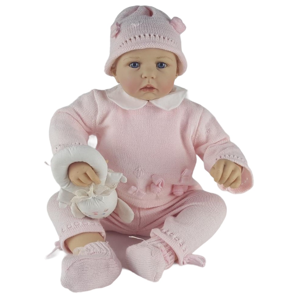 Hildegard Günzel Künstlerpuppe Püppi Vinyl H 60 cm mit Echtheitszertifikat