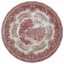Suppenteller 23 cm Grindley English Country Inns Rot gebraucht - sehr gut