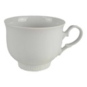 Kaffeetasse Mitterteich Unbekannte Formen Relief weiß Bavaria gebraucht - sehr gut