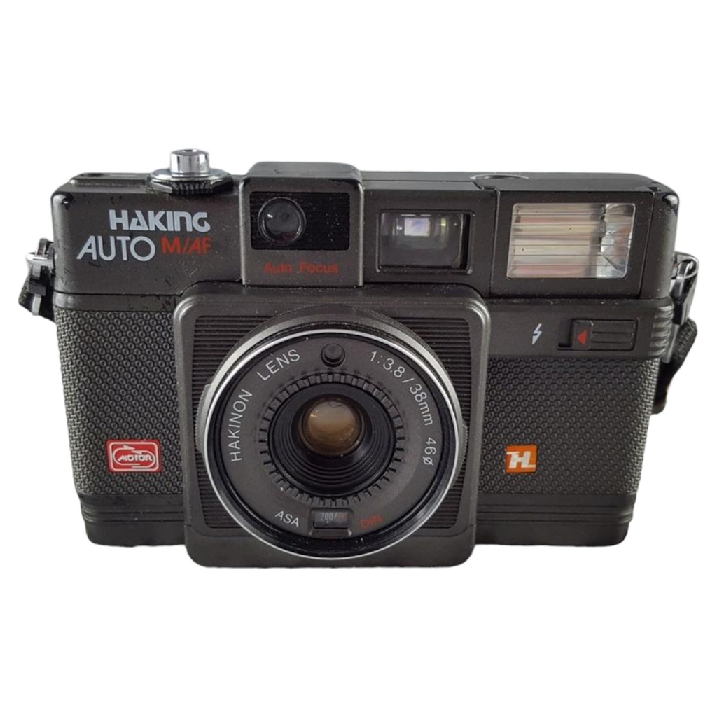 Haking Auto M/AF Kamera Hakinon Lens 1:3,8 / 38mm 46ø made in Hong Kong Vintage