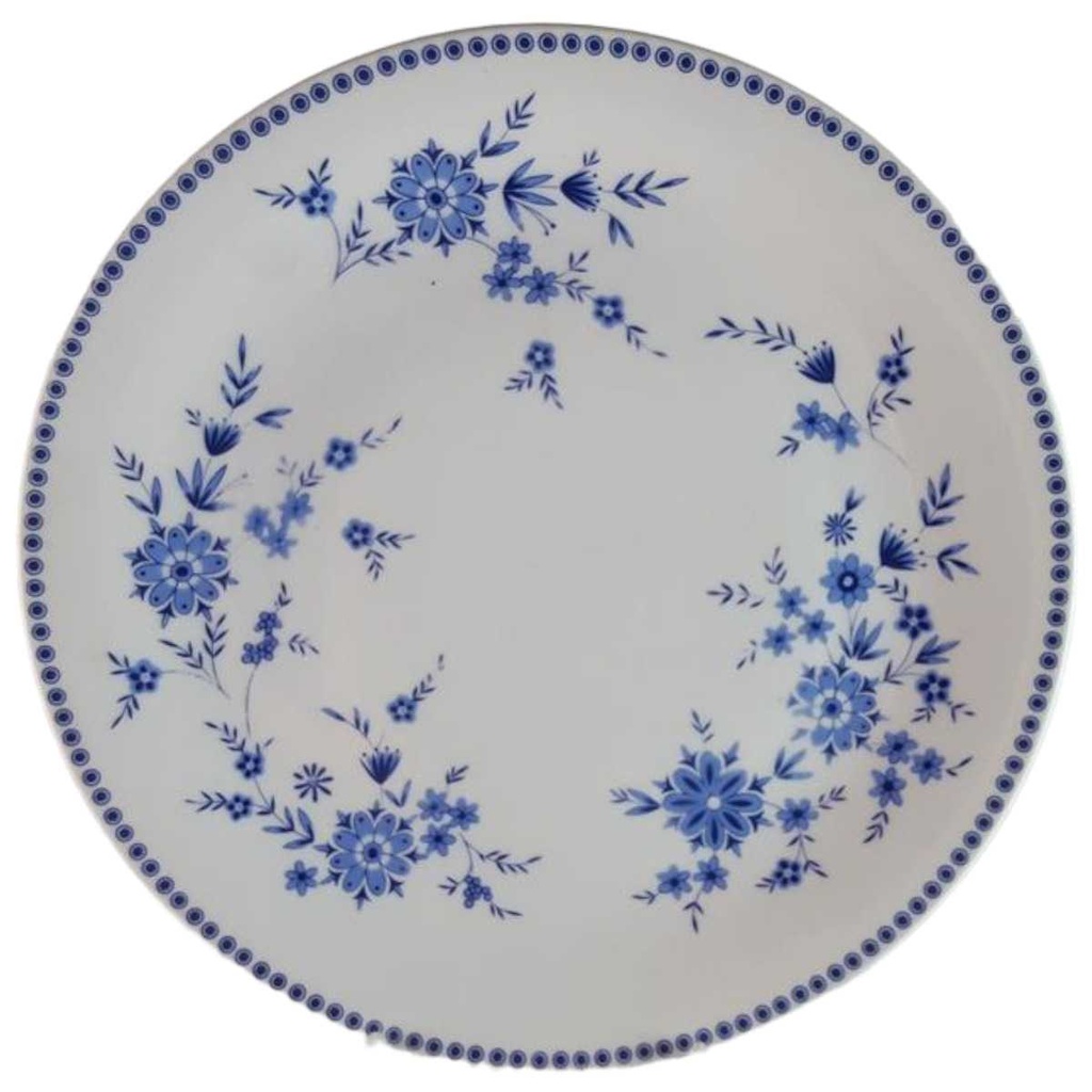 [45813904] Speiseteller Essteller 24 cm Seltmann Weiden Doris Bayerisch Blau
