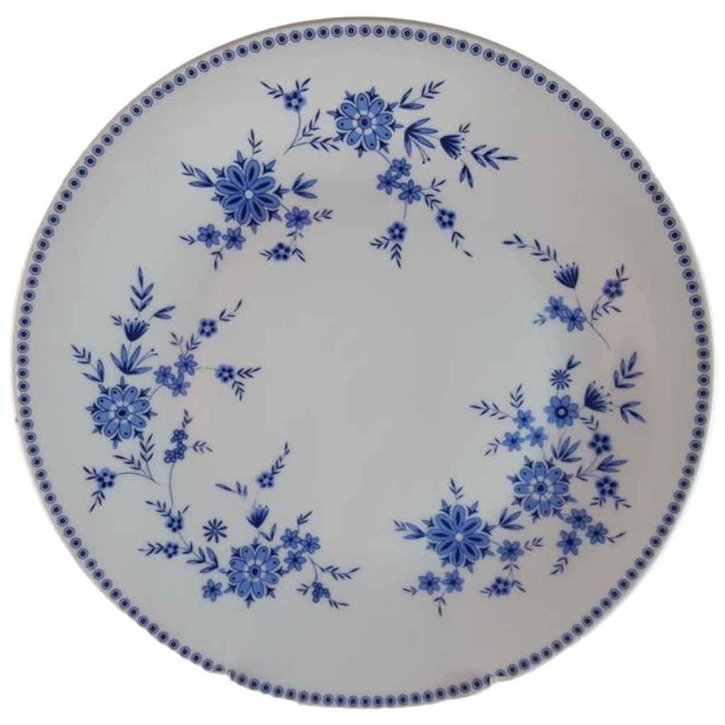 Speiseteller Essteller groß 25,7 cm Seltmann Weiden Doris Bayerisch Blau