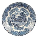Untertasse für Kaffee 14,5 cm Grindley English Country Inns Blau gebraucht - gut