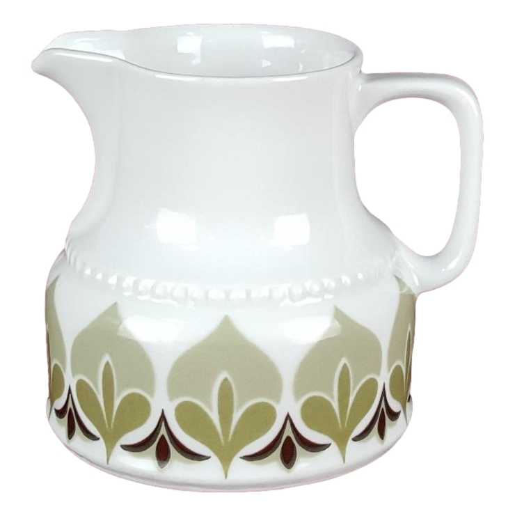 [458139093] Milchkännchen Eschenbach Venedig Perlrand Retrogrün gebraucht - gut