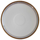 Untertasse für Kaffee 14,3 cm Thomas Porzellan Rheinland Blaulüster gebraucht - gut
