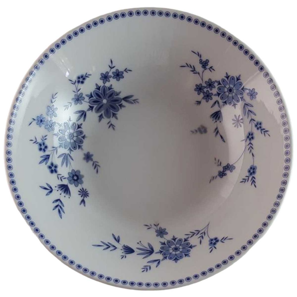 Schüssel 18,5 cm Seltmann Weiden Doris Bayerisch Blau gebraucht - akzeptabel