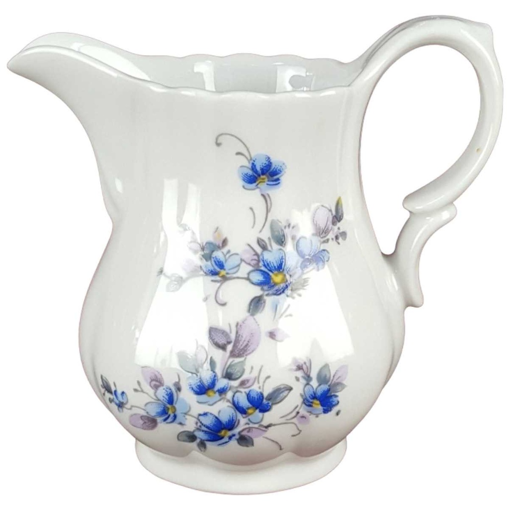 [458139207] Milchkännchen Retsch Wunsiedel Blau Blumendekor Blumen gebraucht - gut