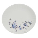 Kuchenteller Dessertteller 19,2 cm Retsch Wunsiedel Blau Blumendekor Blumen gebraucht - gut