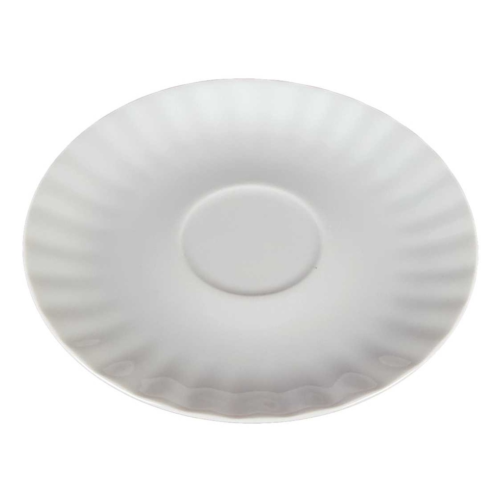 [458139211] Untertasse 14,5 cm Retsch Wunsiedel Blau Blumendekor Blumen gebraucht - gut