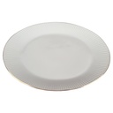 Eschenbach Goldrand Servierplatte Fleischplatte 31,9x22,8 cm