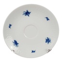 Untertasse 15,4 cm Rosenthal Romanze in Blau gebraucht - sehr gut