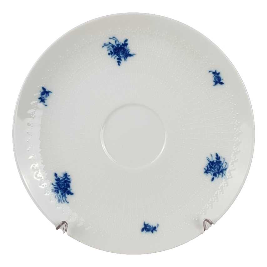 [458139266] Untertasse 17 cm Rosenthal Romanze in Blau gebraucht - sehr gut